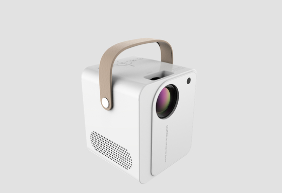 Diodo emissor de luz Mini Home Theater Projetor LCD do DLP com ósmio 1024*600P sem fio de Android 9,0