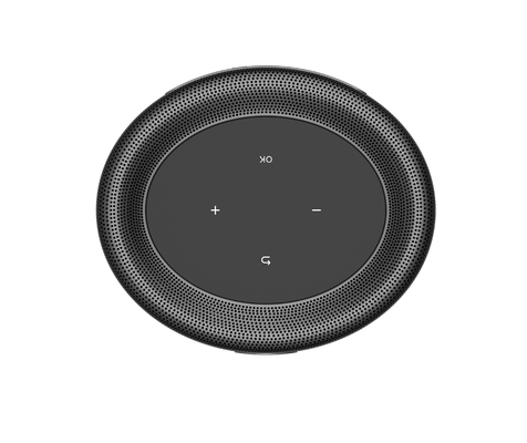 Projetor 4k portátil esperto nativo metálico com preto da tomada de USB