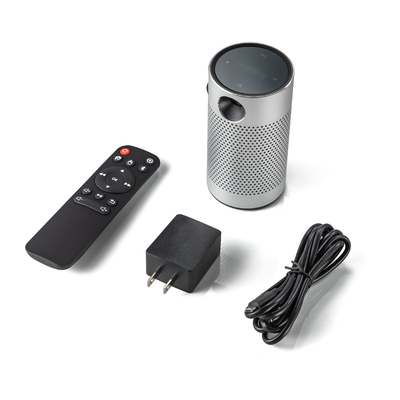 70 lúmens Mini Portable Hdmi Projetor, projetor do teatro de filme caseiro do DLP 4K