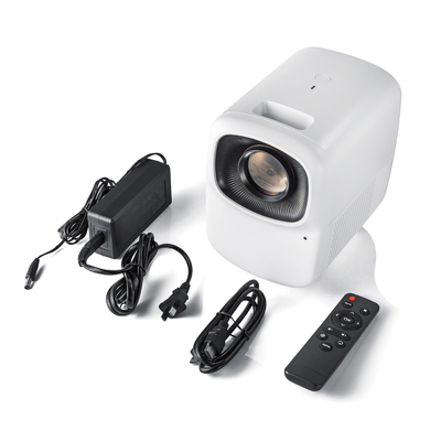 Projetor portátil do diodo emissor de luz LCD de Smart 1080P projetor 4k de Android Home Theater de 200 lúmens