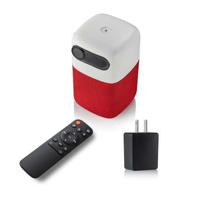 100 lúmens Mini Pico Projetor WIFI Bluetooth Android 9,0 do ANSI