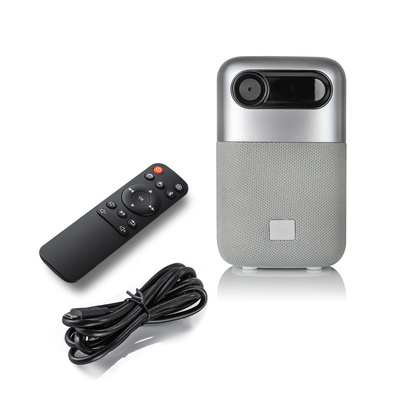 Home Theater	Mini DLP Pico Projetor 90 lúmens Android portátil 9,0