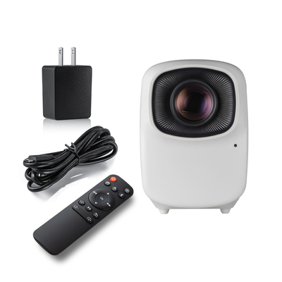 Projetor exterior portátil LCD FHD a pilhas 1.2m de um negócio de 200 lúmens