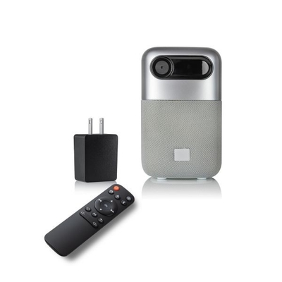 O DLP Mini Pico Projetor Deluxe Speaker Battery pôs para Home Theater