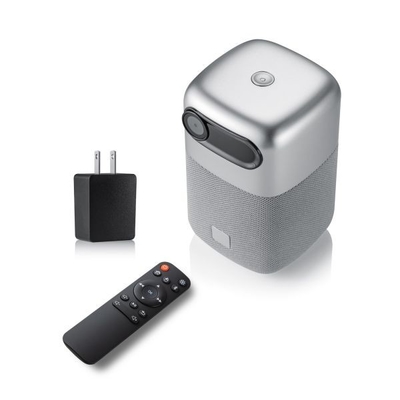 O DLP Mini Pico Projetor Deluxe Speaker Battery pôs para Home Theater