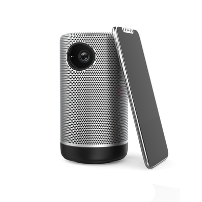 Projetor portátil WiFi Bluetooth Smart Pico Projetor do DLP do foco manual 150 lúmens do ANSI