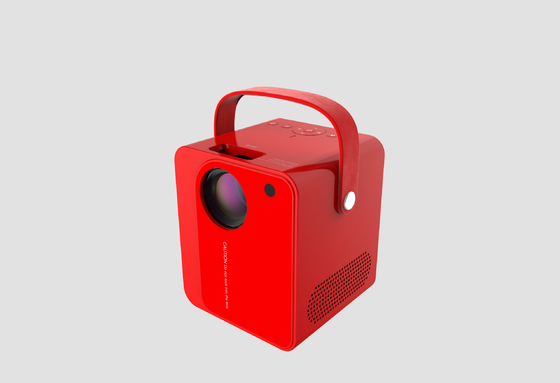 Projetor portátil HDMI LCD Pico Mini Led Projetor Red do PC de 120 lúmens