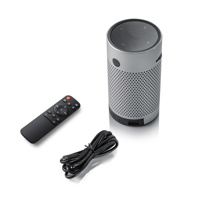 Projetor de Mini Wifi Android Home Cinema, 70 projetor portátil do DLP 4k dos lúmens