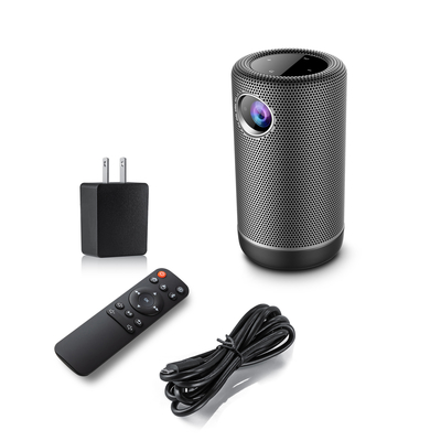 Lúmen 1080P do ANSI de Smart Pico Projetor WiFi Bluetooth 150 da bateria do DLP