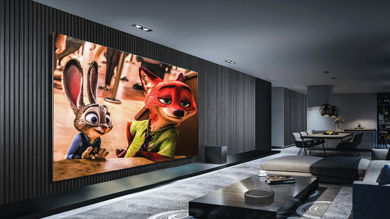 Projetor esperto 4K do diodo emissor de luz do DLP de Android 9,0 que descodifica o projetor de Home Theater